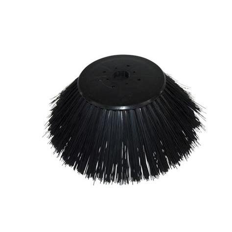 The heavy duty scrubbing brush (45x15 cm) from Diversey Deutschland GmbH & Co. OHG, with stiff bristles and a black plastic hub, is ideal for tough floor cleaning with swingo XP M. Package (1 piece). Solid white background.