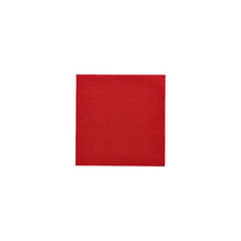 The "DAILY Collection" napkins from PAPSTAR GmbH with a 1/4 fold and dimensions of 24 cm x 24 cm in plain red are excellent for elegant table decoration and stand out nicely against a white background.