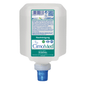 A white 1000ml bottle Dr. Schnell CIMOMED hand wash gel, fragrance and dye-free for skin cleansing by DR.SCHNELL GmbH & Co. KGaA, with blue dispenser cap and German label with ingredients and application instructions for sensitive skin.