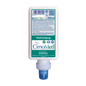 A 500 ml bottle Dr. Schnell CIMOMED hand wash gel by DR.SCHNELL GmbH & Co. KGaA, fragrance and dye-free for skin cleansing, with white German logo and blue dispenser - ideal for sensitive skin.