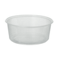 The Starpak packaging cup is a round, transparent plastic container with a capacity of 200 ml and vertical grooves, ideal for storing or transporting food. Available in packs of 100 pieces.