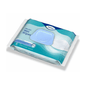 The TENA 3-in-1 Wet Wipe package in blue and white packaging emphasizes its 3-in-1 skincare benefits with gentle application. The light blue, resealable flip-top lid ensures freshness and makes these practical incontinence products from Essity Germany GmbH an effective choice for thorough cleaning.