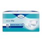 The packaging of the TENA Slip Plus incontinence pad with waistband in size XS is designed in blue and white. The front features an image of the product, indicating the leakage protection and the pack size of 30 pieces.