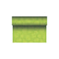 This green product is part of the ROYAL Collection of PAPSTAR GmbH and features a subtle, overlapping circle pattern with light green circle shapes on a slightly darker background. The PAPSTAR table runner fabric-like PV-Tissue Mix is partially unrolled and displays its elegant design on its dimensions of 24 m x 40 cm.
