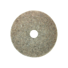 The Arcora Ultra-High-Speed Pad High-Gloss from Arcora International GmbH is a round, flat, gray pad with a center hole and slightly rough texture, ideal for high-gloss finishes on medium-hard to hard floor coatings.