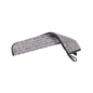 A Vileda MultiDuster Maxi r-Micro Plus Pro dust mop from Vileda GmbH, with a gray microfiber pad with a black border, a textured surface, and two small black loops at one end, designed for hygienic cleaning and excellent dirt absorption capacity.
