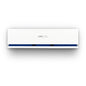A rectangular white CWS Air Bar fragrance dispenser with a blue accent and CWS front panel is mounted on a white wall, presenting itself in a modern design.