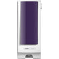 A wall-mounted CWS toilet seat cleaner dispenser with a white body and a dark purple CWS front panel for SeatCleaner, featuring the "CWS Hygiene" logo at the bottom edge.