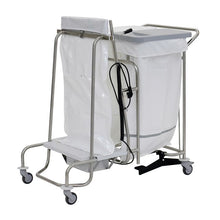 The Novocal station cart features a fully welded stainless steel frame and round tube connections - ideal for hospitals or commercial applications requiring durable transport. Delivered as one package (1 piece). Brand: Novocal.