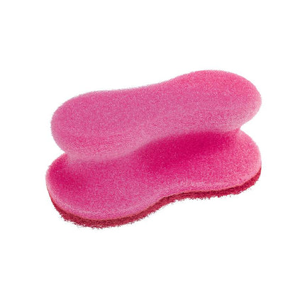 The Scotch-Brite® Delicate Color Comfort non-scratch cleaning sponge by 3M Deutschland GmbH offers a double-layered, pink structure with a gentle surface - ideal for gently cleaning delicate areas. 2 pieces per pack.