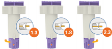 Alphacheck TRI safety lancets 23G | Pack (100 pieces)