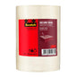 A 3-pack of Scotch® packaging tape for secure sealing (50 mm x 66 m) from 3M Deutschland GmbH, with red and black packaging with product information, barcode, and a picture of sealing a box.