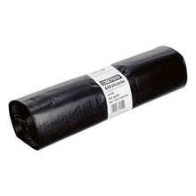 Deiss waste bags made of recycled LDPE, 240 liters, 1000x1250x0.06 mm, black | Roll (10 pieces)