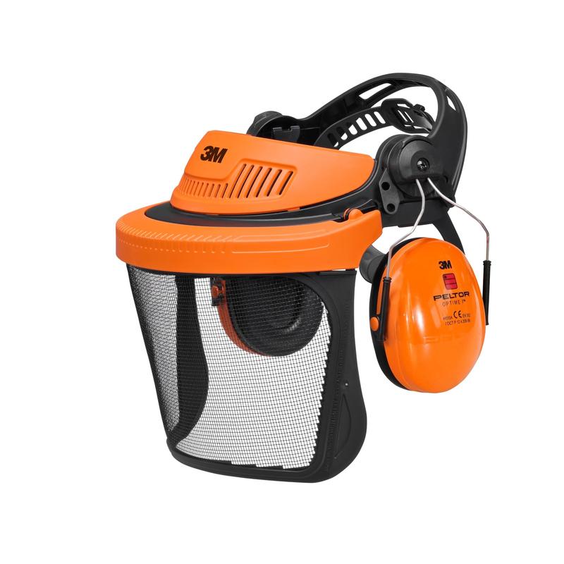 3M™ Headgear Combination, Forestry, Orange, G500V5CH510-OR | Pack (1 piece)