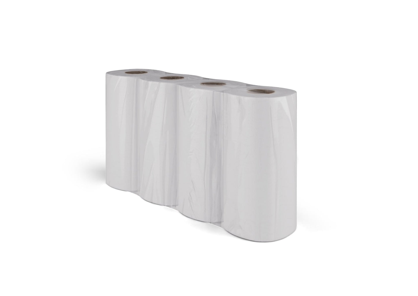KITCHEN TOWEL - neutral, 3-ply, white, 64 sheets, 8x4 rolls | Carton (8 packs)