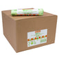 A large brown box with the inscription "EMIL DEISS KG (GmbH + Co.)" and a roll of DEISS organic waste bags 30 liters, 06030 on it. The roll has the dimensions 450 x 680 mm and is marked with symbols indicating that the bag is compostable and biodegradable.